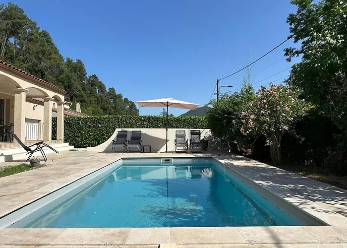 Du Martinet Piscine Privée